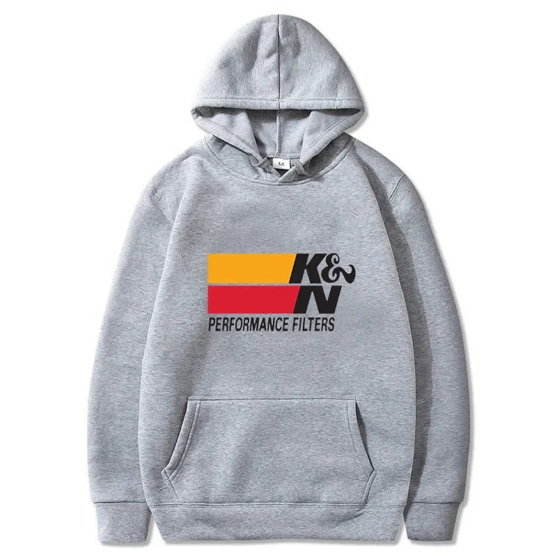 Vintage Auto Modification Brand Graphic Men'S Drawstring Hoodie Breathable Car Tuner Streetwear Top