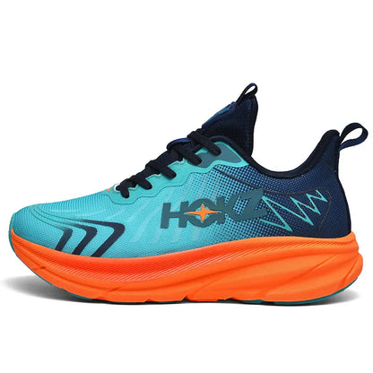 Carbon Plate Air Cushion Running Shoes for Men Soft Chunky Sneakers Women Daily Commuting Shoes Outdoor Casual Walking Shoes