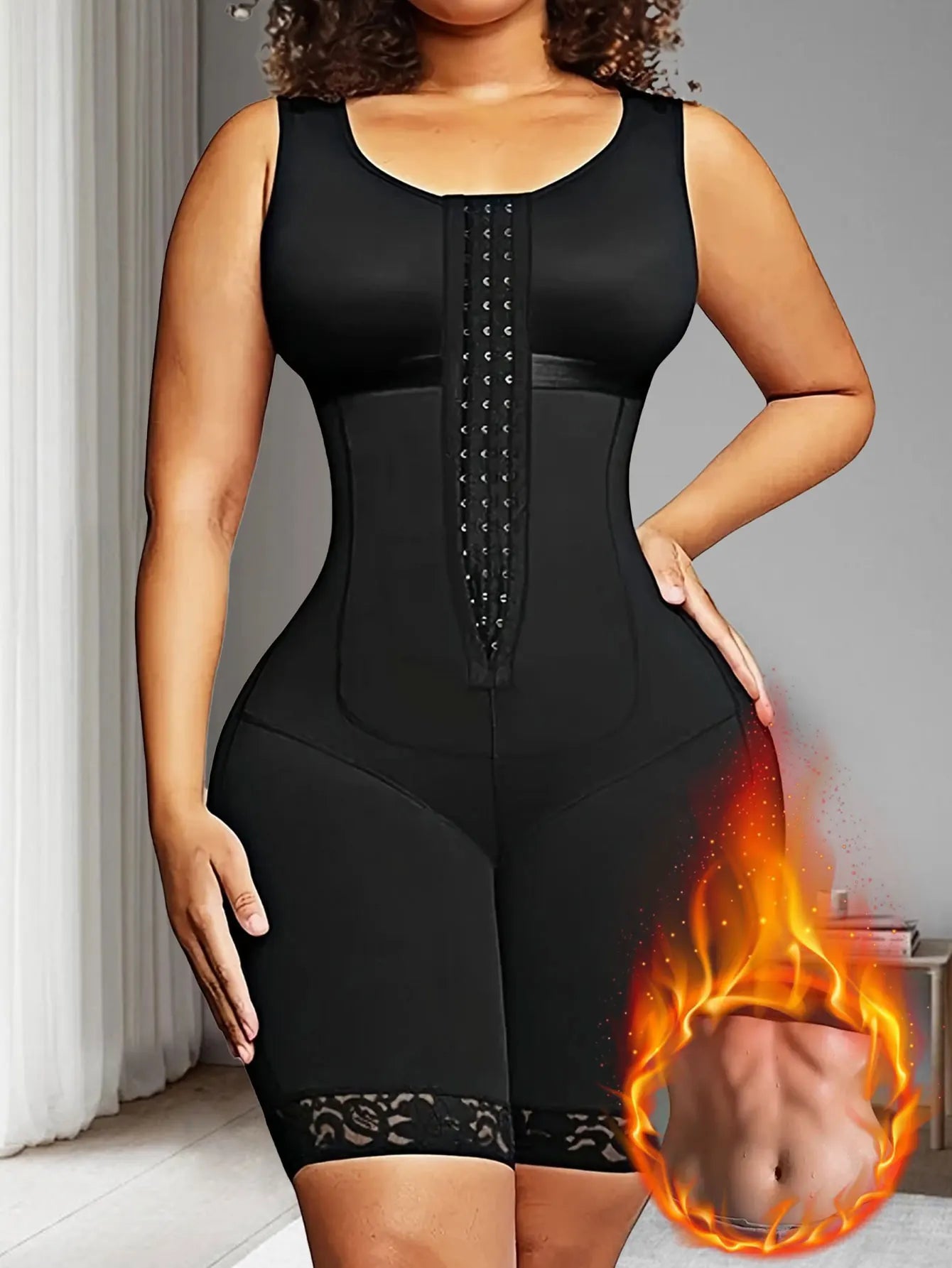 Women Tummy Control Full Body Shapewear Postoperative Girdle  Postpartum Sculpting Shapewear Flat Belly Faja