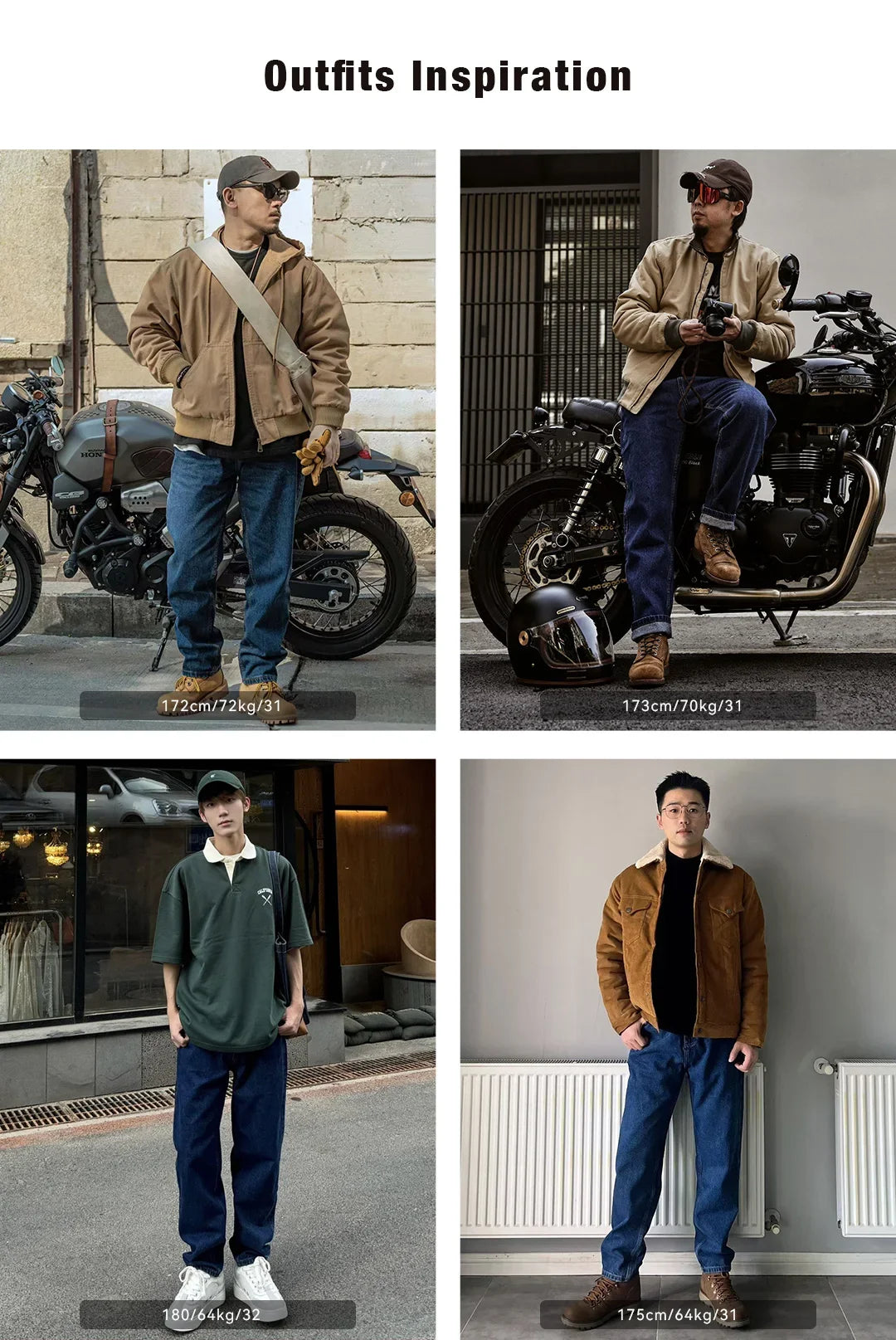 Men Vintage Washed Denim Jeans 12.8 OZ Straight Dark Blue Loose Casual Wide Leg Pants Male Streetwear Blue Jeans Trousers