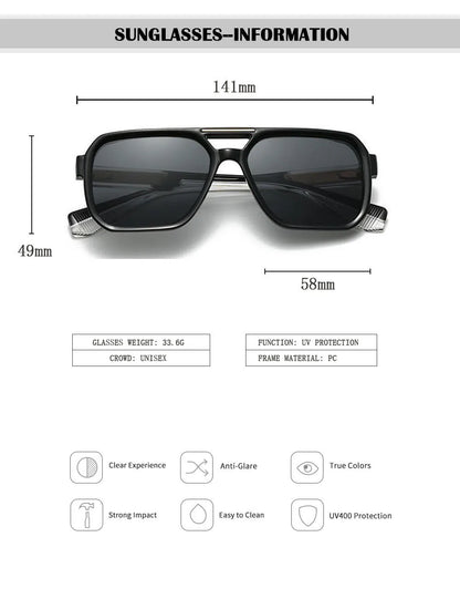 2026 New Square Sunglasses Women Trendy Luxury Fashion Glasses Vintage Sunglass Men Lentes De Sol Mujer Lunette De Soleil Homme