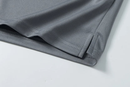 Men's Athletic Running Shorts Mesh Quick Dry Lightweight 5 inches Drawstring Gym Workout Shorts with Zipper Pockets