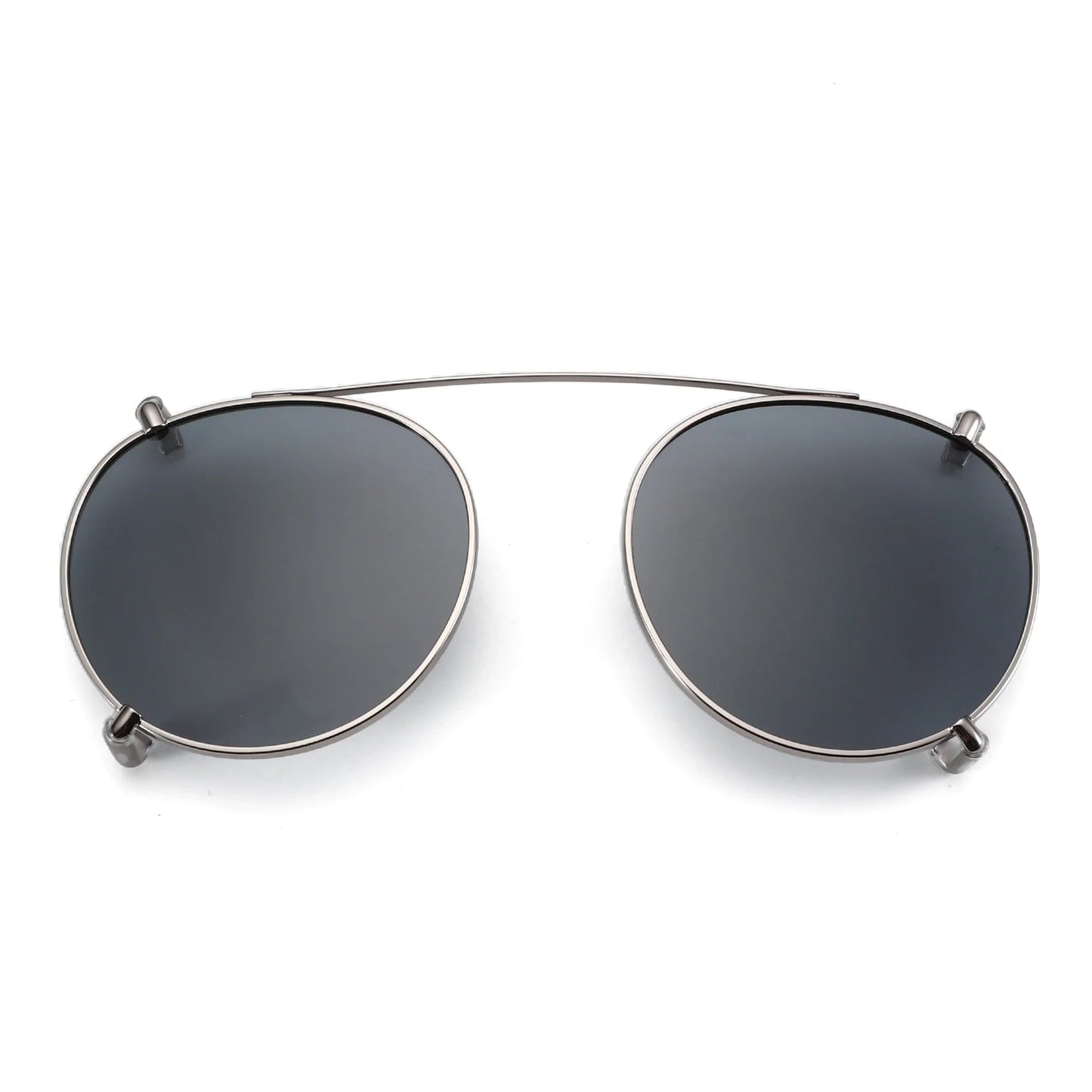 Steampunk Style Clip On Sunglasses for Men Women Anti Blue Light Glasses+Polarized Clip Fashion/Retro Computer Eyewear