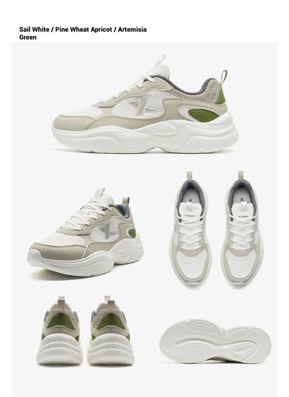 Casual Women's Shoes Breathable Cushion Street Style Durability Leisure Shock Absorption Soft Walking Sneakers 875318320047