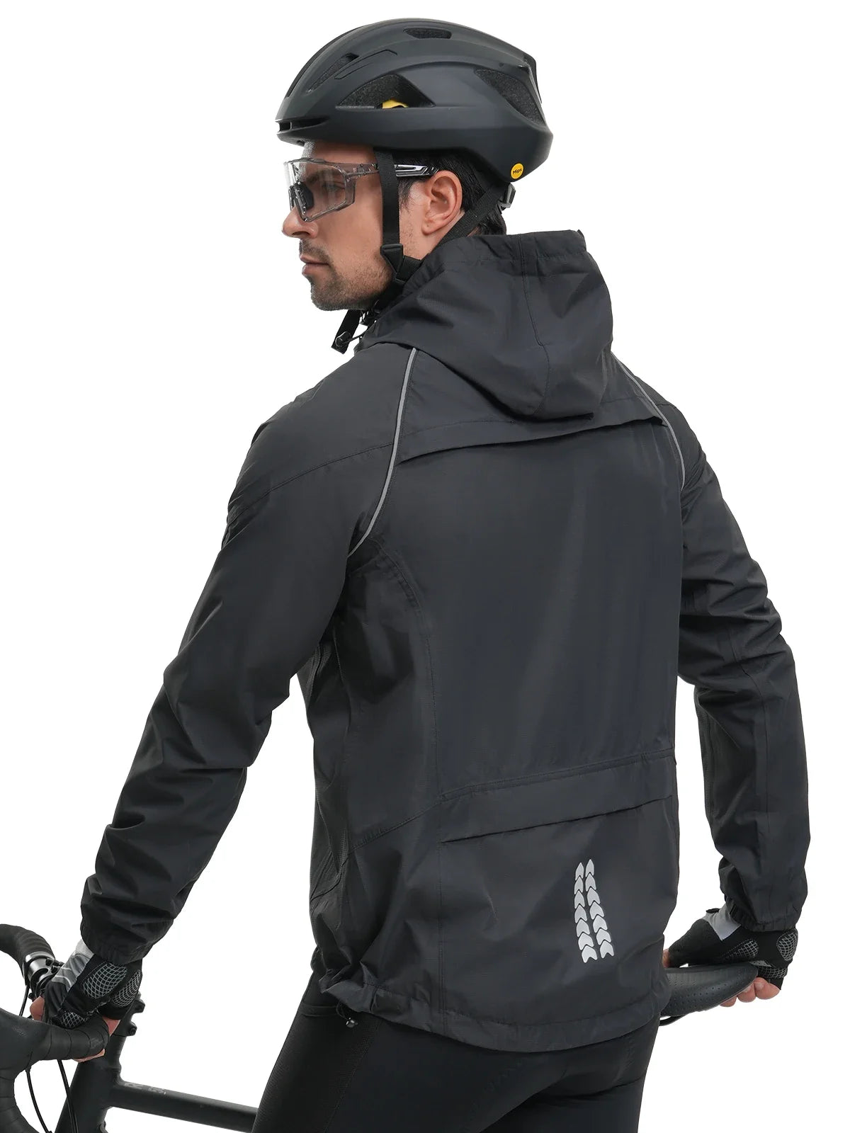 Waterproof Running Cycling Jacket for Men Breathable Bike Rain Jacket Bicycle Coat Clothing Windbreaker