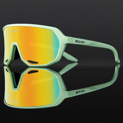 Hiking Eyewear Sports Glasses Cycling Glasses Fashion Sunglasses for Men MTB Bike Bicycle Sports UV400 Hunting Driving