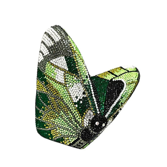 Butterfly Shaped Rhinestone Evening Bags Women Luxury Gorgeous Classy Sparkling Rhinestone Clutch Purses Wedding Party