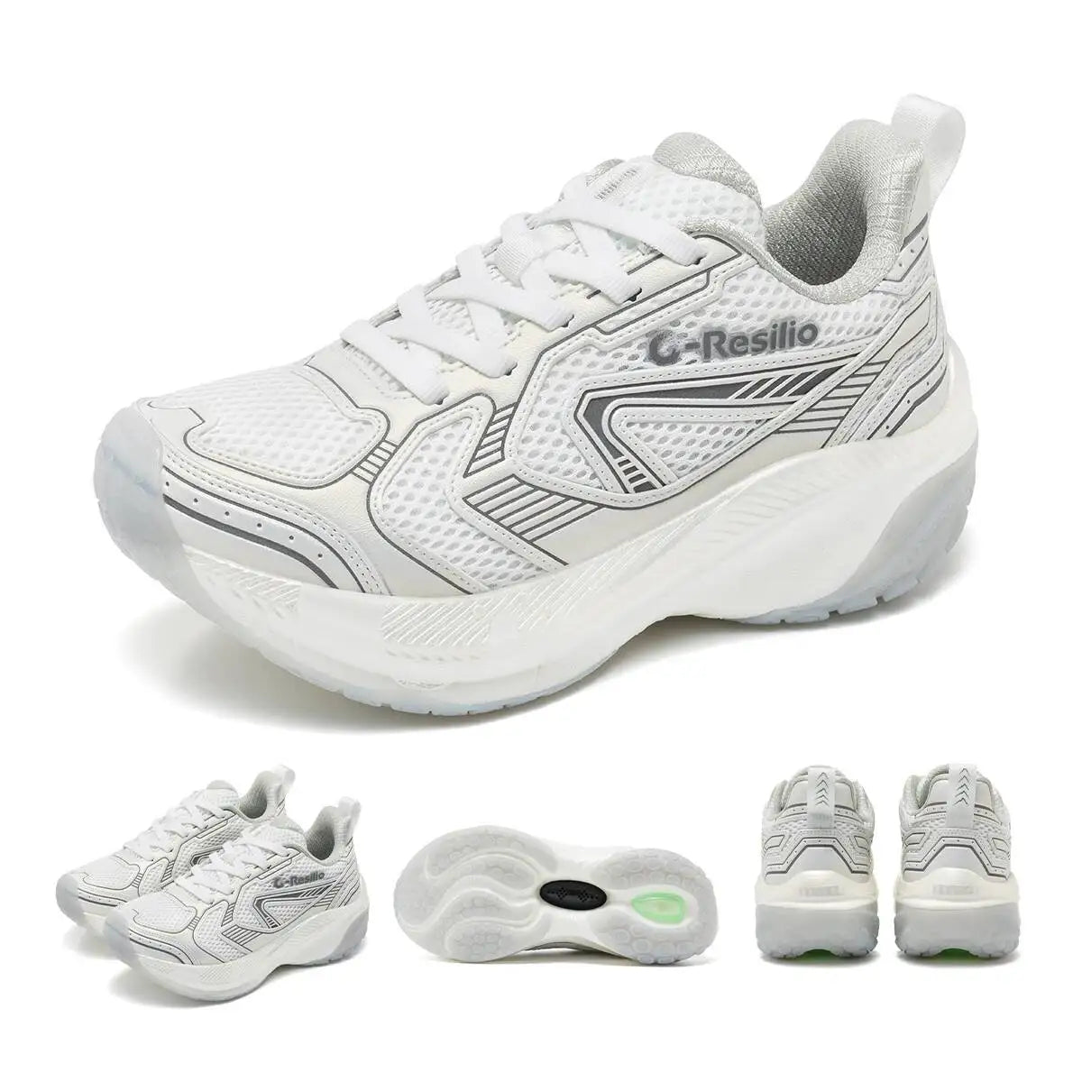 2026 Lightweight Dad Damping Sneakers Men Cushioning Running Sports Casual Shoes For Women Soft And Elastic 25216