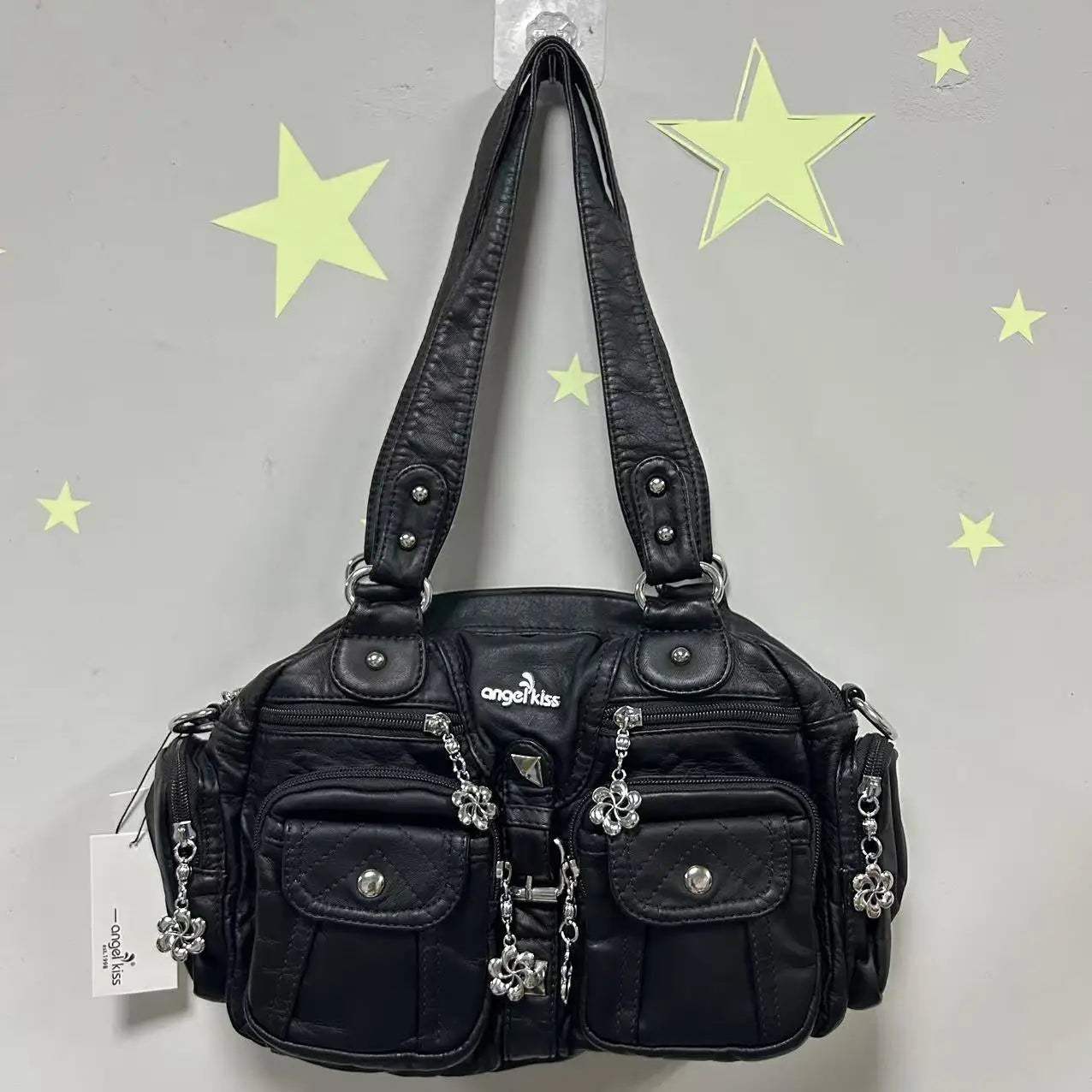 Vintage Women Handbags Fashion Satchel PU Shoulder Bag Top-handle Handbag Dumpling Pack Gifts Shoulder Bags Phone Money Pack