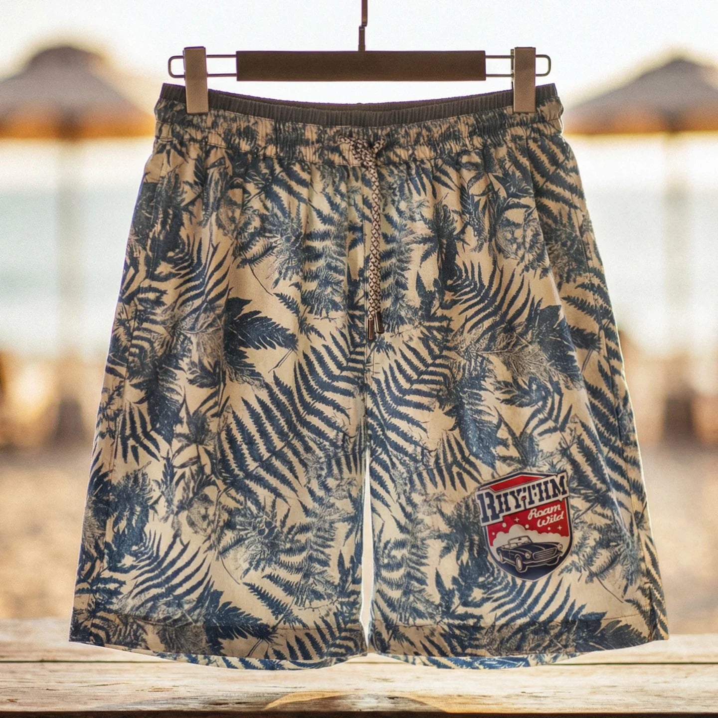 Men Beach Shorts Loose Casual Style Thin Breathable Seaside Vacation Short for Men's Summer Board shorts Men swimwear
