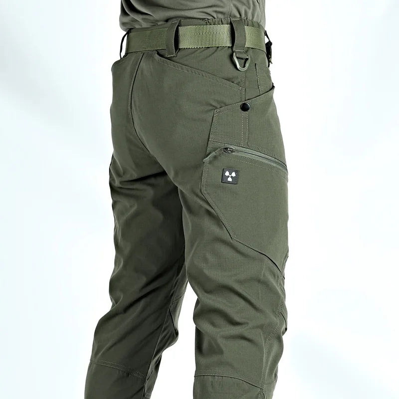 Tactical Pants Men's Training Pants Multi-Pocket Cargo Pants Waterproof Quick Dry Man Trousers Outdoor Fishing Jogger Pant Male