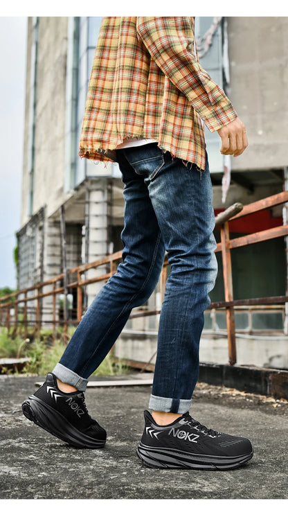 New Men Work Shoes Steel Wear-resistant Safety Shoes Anti-impact Steel Toe Sneakers Protective Breathable Sneakers Construction