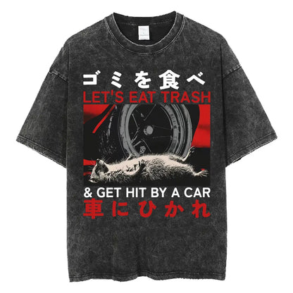 I Have Made It Awkward I Will Be Taking My Leave Meme T Shirt Japan Spider Crab Funny T-shirt Unisex Fashion Vintage Washed Tees