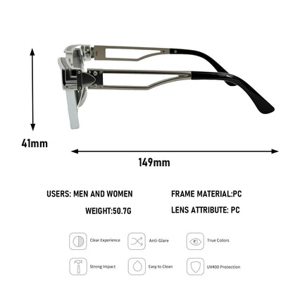 Millionaire Square Sunglasses Women 2026 UV400 Protection Sunglass Men Luxury Brand Design Fashion Glasses Gafas De Sol Hombre