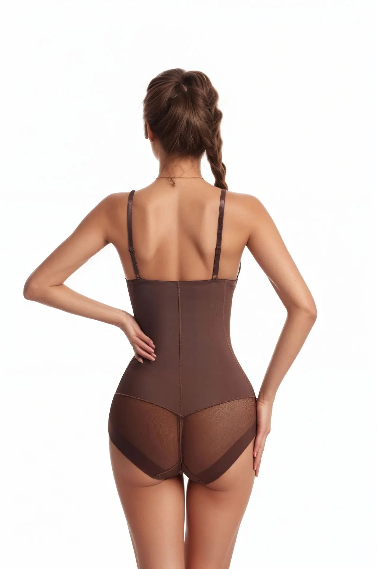 Women Shapewear Bodysuit Steel Boned Corset Tummy Control Slimming Body Shaper