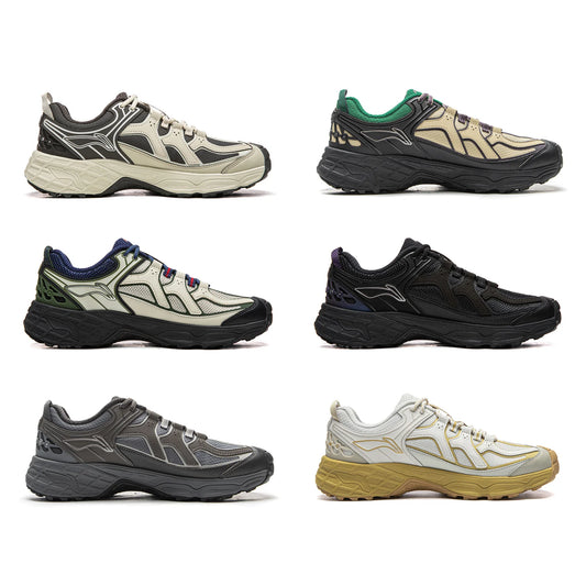 Unisex CLY SHADE Outdoor Hiking Shoes LIGHT FOAM Cushioning Soft Reflective LiNing Casual Sneakers AHTV033