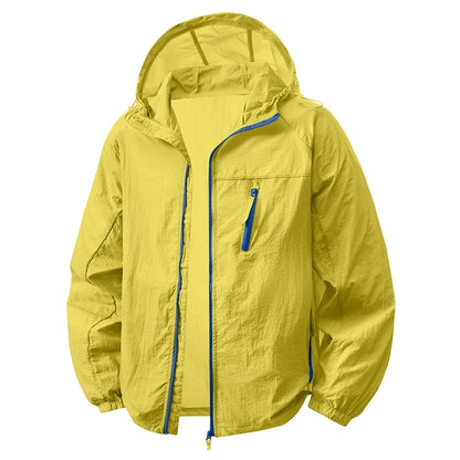 Women's Men's Sun Protective Jackets Camping Mountaineering Hiking Outdoor Sports Windbreaker Summer Lightweight Coat