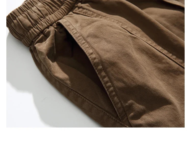 High Quality Cotton Cargo Pants For Men Japanese Streetwear Plus Size Tactical Pants Harajuku Casual Joggers Fashion Trousers