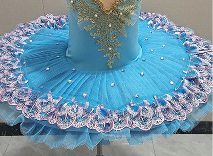 Summer Ballet Dresses Kids Outfit Dance Costumes Girls Clothes Vestidos Ballerine Girl Dress Tutu Ballet Leotards Children's Day