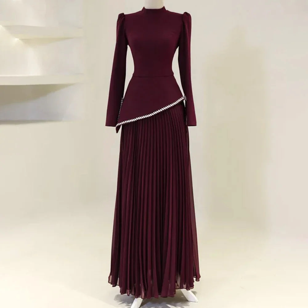 Customized Elegant A-Line Long Dirlls Wedding Prom Dresses Exquisite High Quality Special Fashion Formal Party Gown for Women