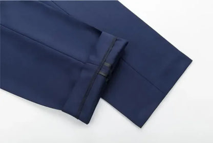 2026 New Men's Suit 3-Pieces Set (Jacket+Pants+Vest) Wedding/Party/Office Coat and Vests Trousers, Asian Sizes M-5XL 6XL.