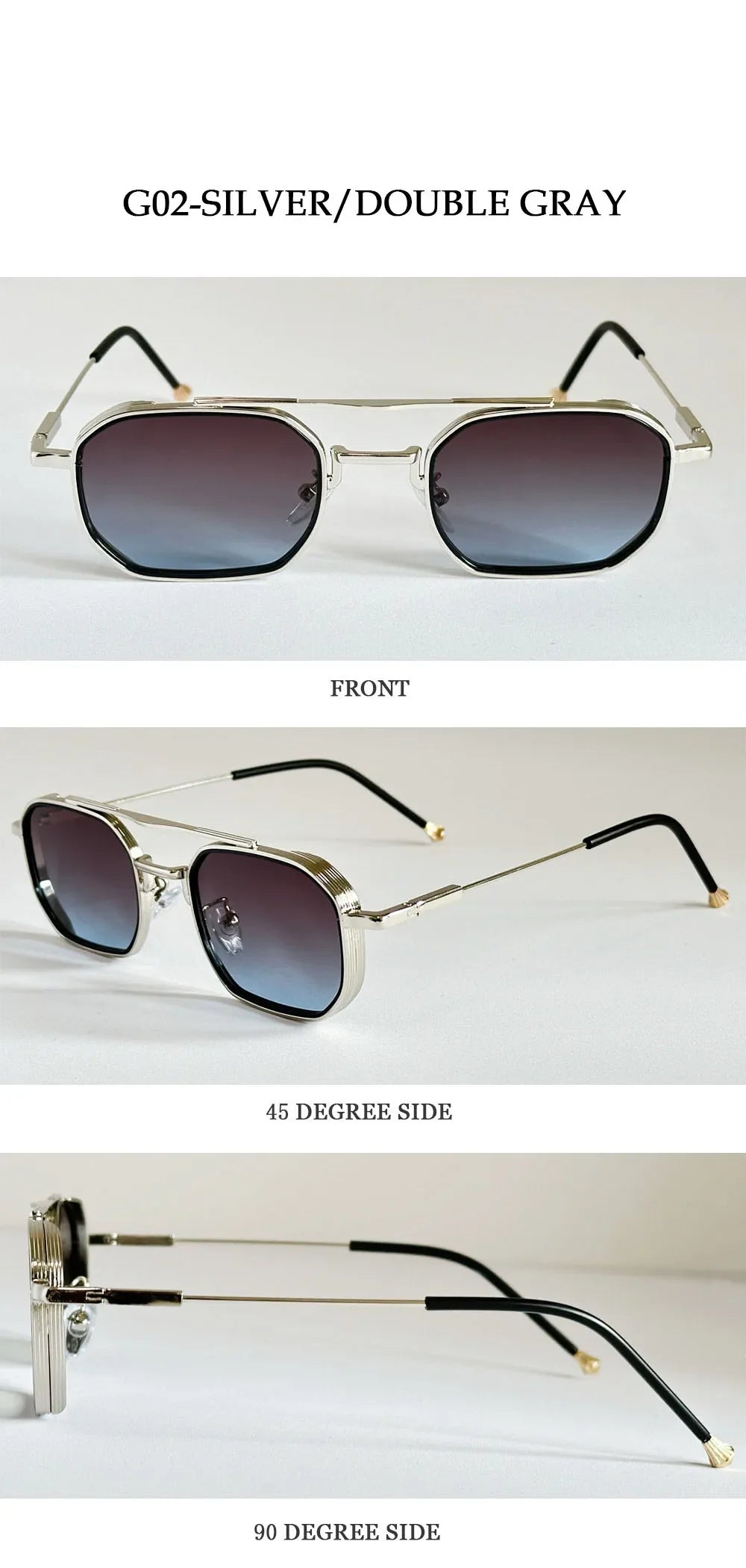 2025 Square Sunglasses Women Trendy Vintage Steampunk Sunglass Men Luxe Fashion Glasses Gafas De Sol Hombre Lunette Soleil Femme