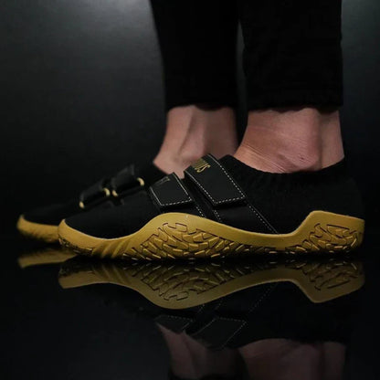 New Large Size Unisex Gym Lightweight Sports Hard Pull Squat Training Shoes Pro Hook & Loop Weightlifting Shoes 35-46#