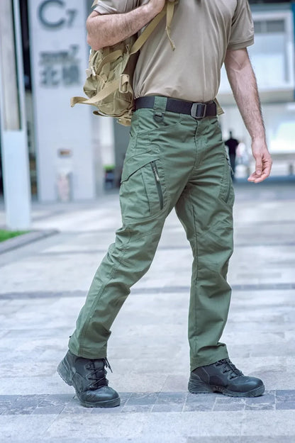 IX9 Tactical Pants Men Classic Hiking Trousers Outdoor Hunting Camouflage Men Cargo Pants for Men Hunting Style Casual Pants