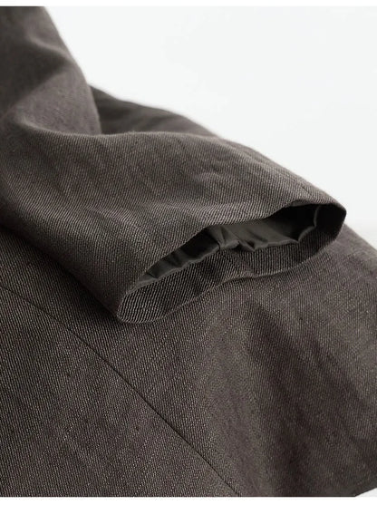 Simple and Understated~ One-Button Women's Blazer, Thin Spring/Summer Suit, New Casual Commuter Jacket, Loose Fit