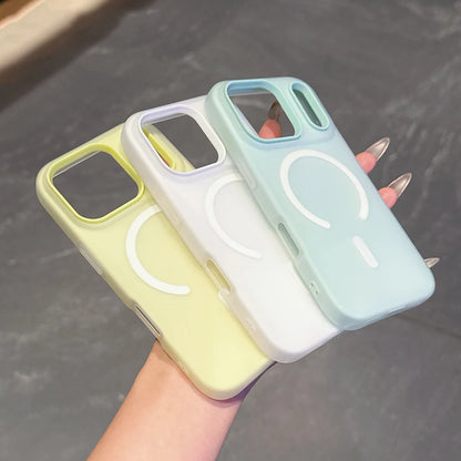 Original Candy Color 2IN1 For Magsafe Wireless Charging Case For iPhone 17 16 15 14 13 12 11 Pro Max 16PLUS 17AIR Magnetic Cover