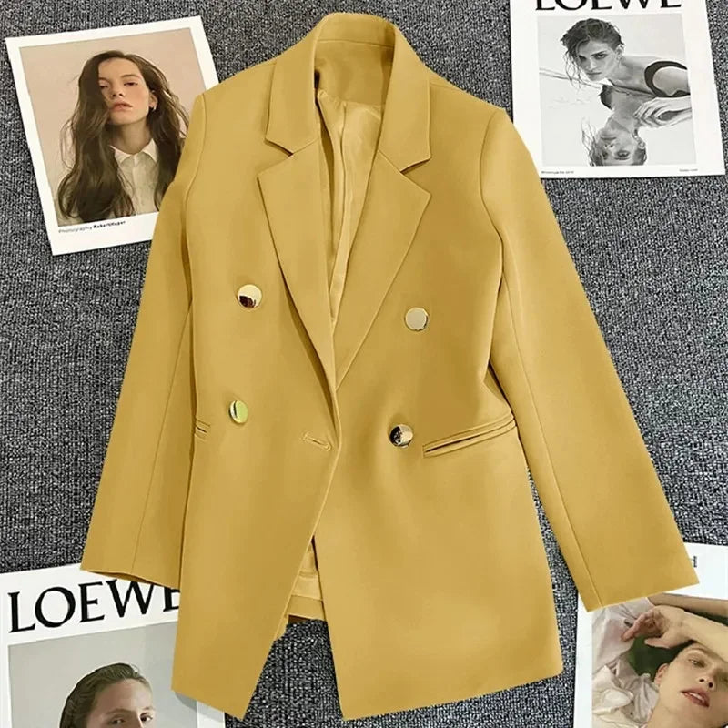 2026 Spring Autumn New Women's Jacket Chic Elegant Casual Sports Female Suit Coat Korean Fashion Jacket Women Blazers Outerwear