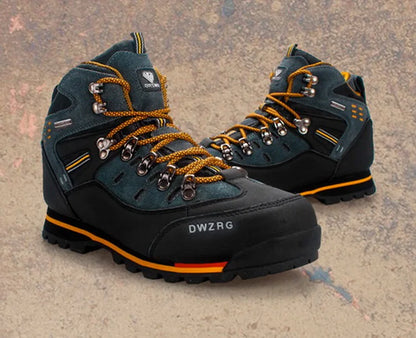 2026 Men Outdoor Ankle Boots Waterproof Sports Shoes Mountain Climbing Classic Footwear Leather Sneakers Hiking Boots Fashion