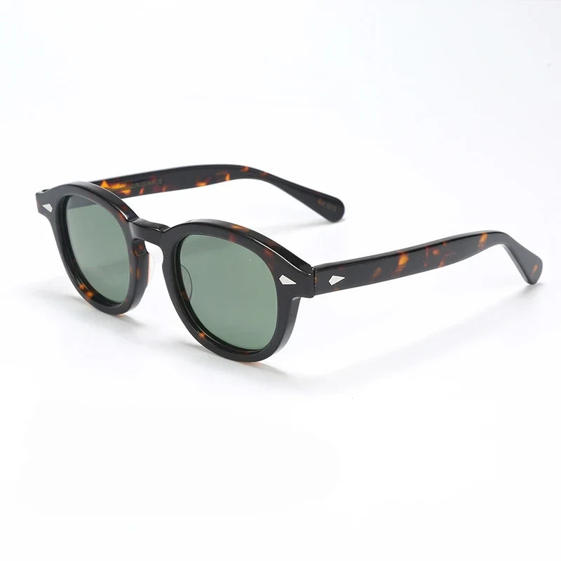 Polarized Sunglasses Men Women UV400 Johnny Depp Lemtosh Sun Glasses Brand Retro Acetate Frame For Male Eyeglasses Eyewear