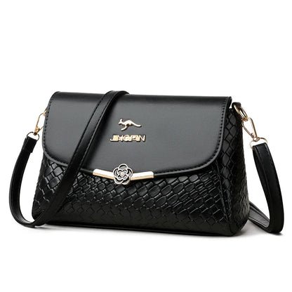 Women Small Square Flip cover Bags Retro Versatile Shoulder Strap Large Capacity Casual Portable Female Shoulder Crossbody Bags