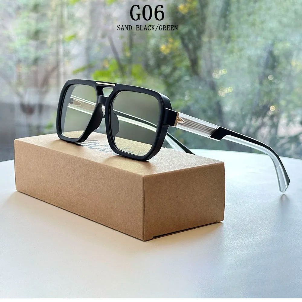 2026 New Square Sunglasses Women Trendy Luxury Fashion Glasses Vintage Sunglass Men Lentes De Sol Mujer Lunette De Soleil Homme