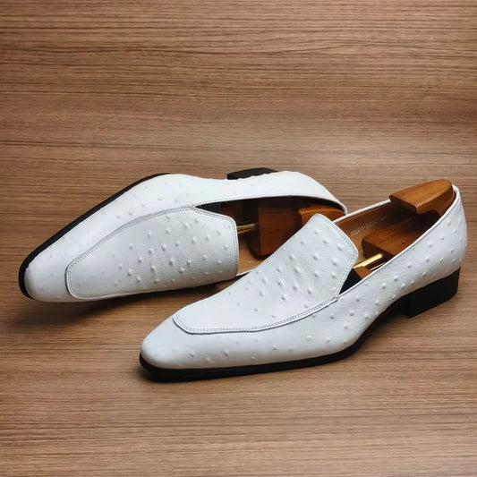 Premium Fashion Men's Casual Shoes Loafer for Men Camel Design Slip-on Mens Dress Leather Daily Wear Zapatos De Vestir Hombre