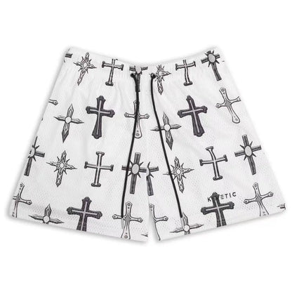 Summer Mens Sports Gym Fitness Running Basketball Short Pants Quick Dry Mesh Trend Jogger Beach Casual Motorcycle Shorts