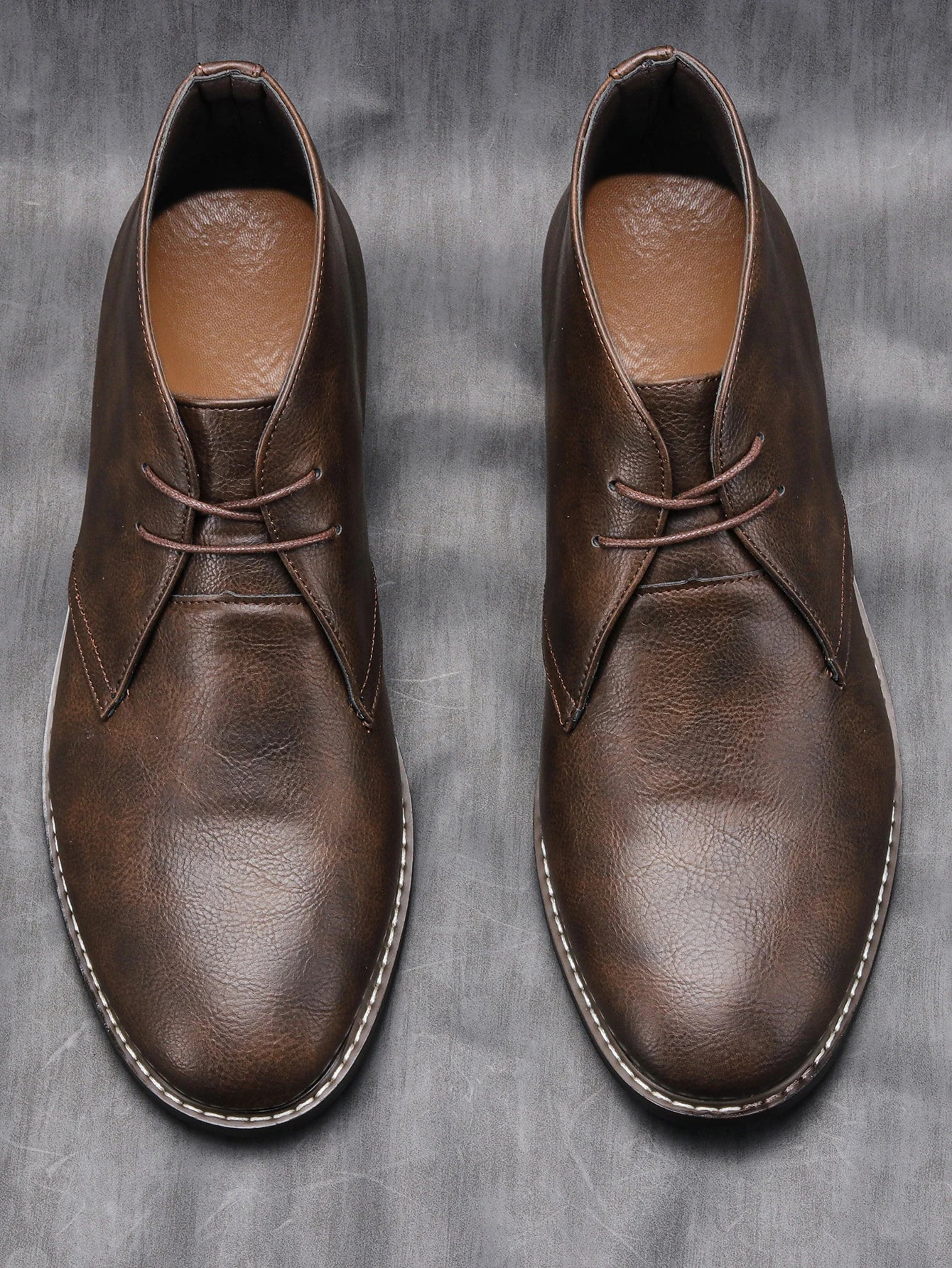 Retro Style Men Boots leather boots Men Ankle Boots #KD581