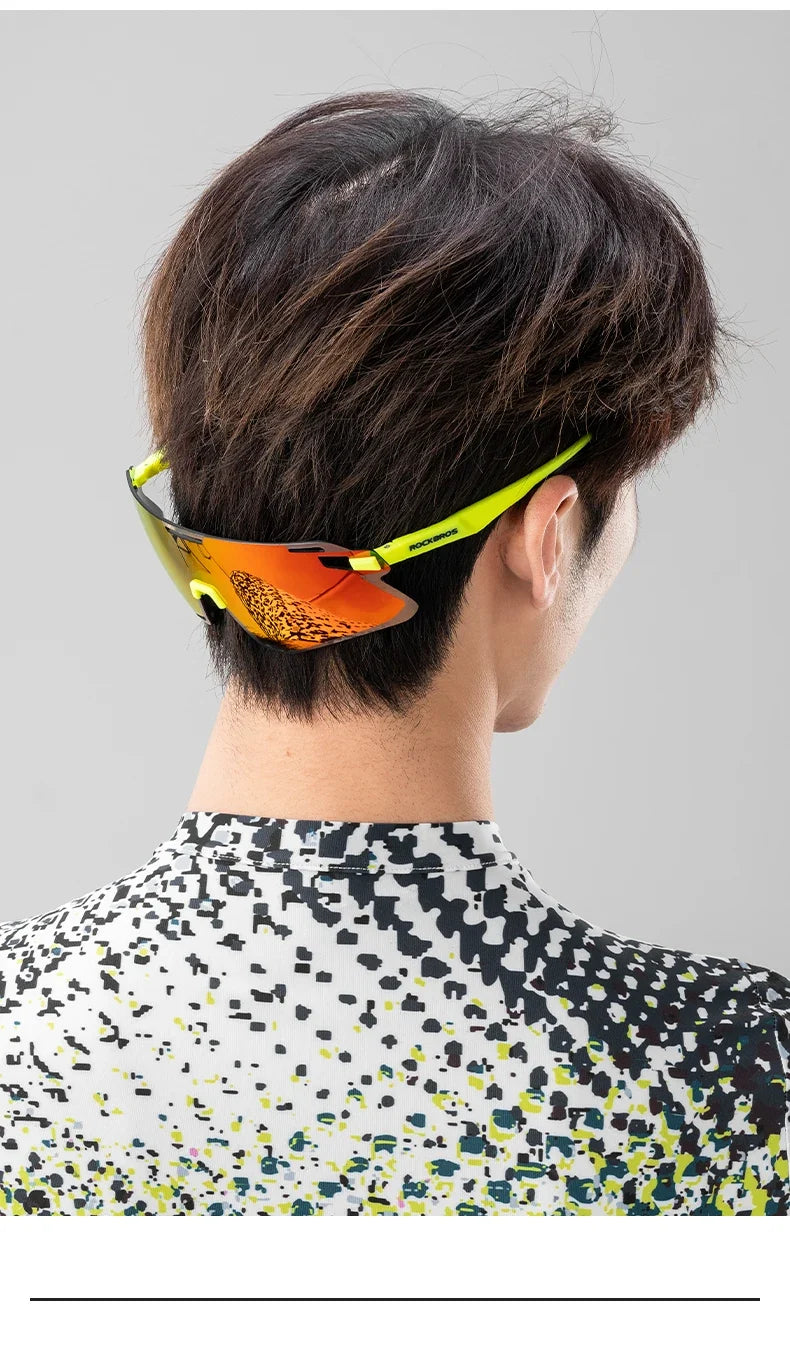 Cycling Glasses Lightweight Frameless Bike Glasses High-Definition Lenses Road Bicycle Protection Goggles Sport Eyewear