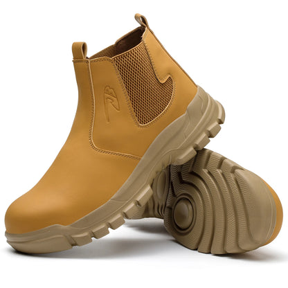 2025 Work Sneakers Men Indestructible Shoes Work Safety Shoes With Steel Toe Cap Puncture-Proof Male Security Protective Shoes