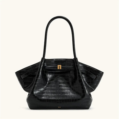 Women's High Quality Vintage Dumpling Bag Black Faux Suede, Vegan Leather Crossbody Shoulder Tote Handbag for Everyday