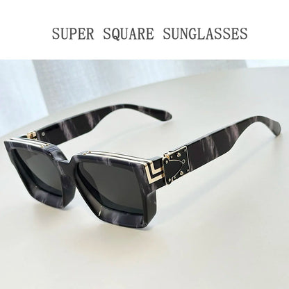 2026 Retro Square Sunglass Men Vintage Millionaire Sunglasses Women Trendy Vacation Luxury Fashion Glasses Gafas De Sol Hombre