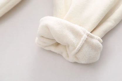 Winter Baby Clothes Suit Boys Clothing Children Girls Thicken Warm T-Shirt Pants 2Pcs/Set Toddler Casual Costume Kids Tracksuits