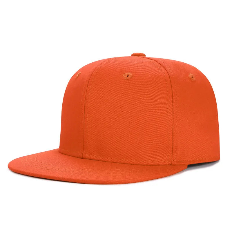 New Hot Sale Cap Plain Snapback Hat High Quality Adult Hip Hop Baseball Cap Men Women Outdoor Leisure Baseball Hat