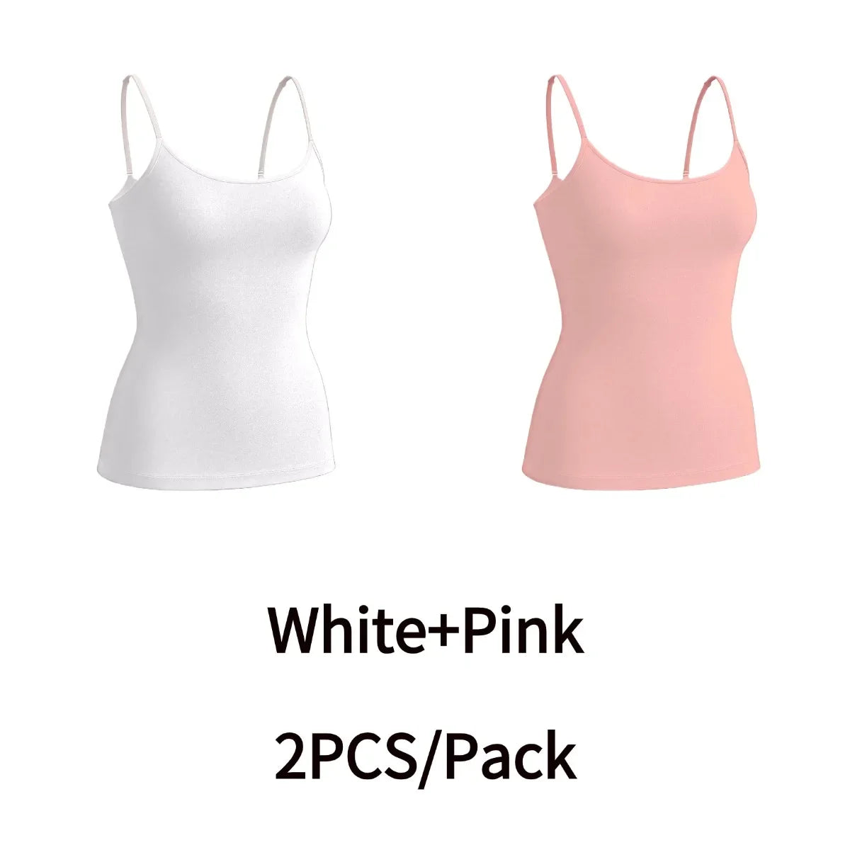 High Quality Women Seamless Cami Single Layer Adjustable Straps Scoop Neck Comfort Body Control Shaping Tank Top