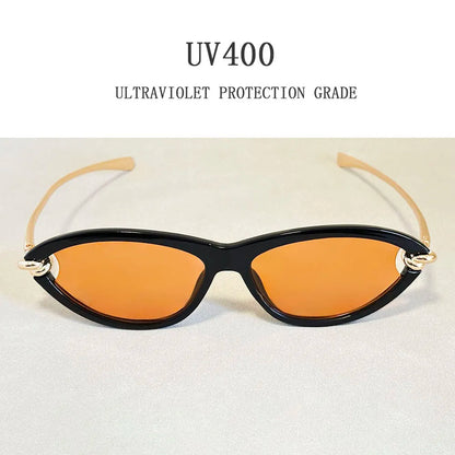 Fashion Oval Sunglasses Women 2026 Luxury Vintage New Cat Eye Sunglass Glasses Luxe Lunette Soleil Femme Lentes De Sol Mujer