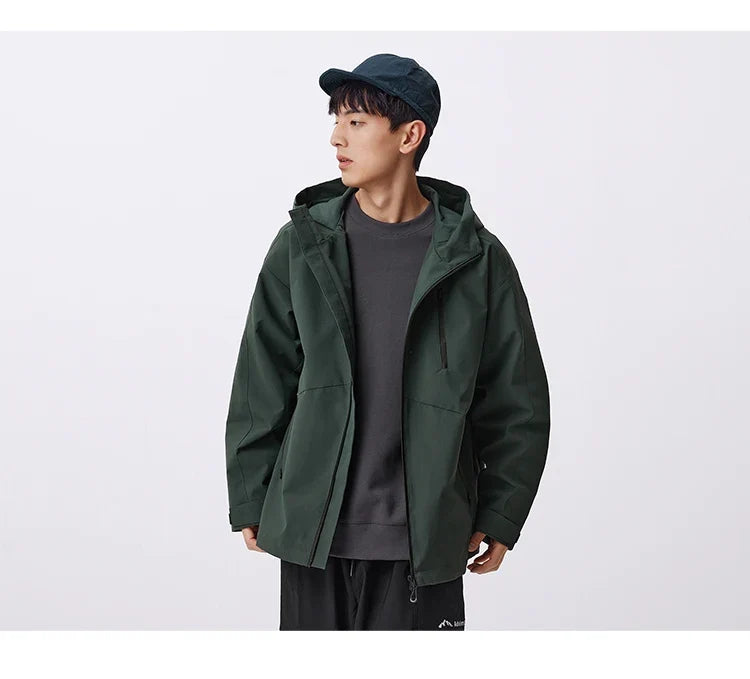 Outdoor Jacket Couple Three-proof 2024 Autumn New Couple Jacket