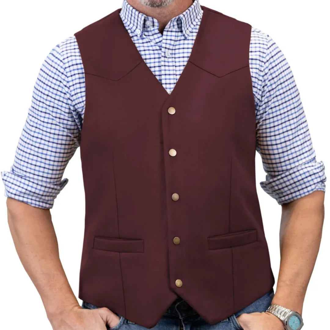 Men Vest Gold Suede Velvet Single Button V Neck Waistcoat For Wedding Birthday Party Business Work Daily Casual Men Suit Vest