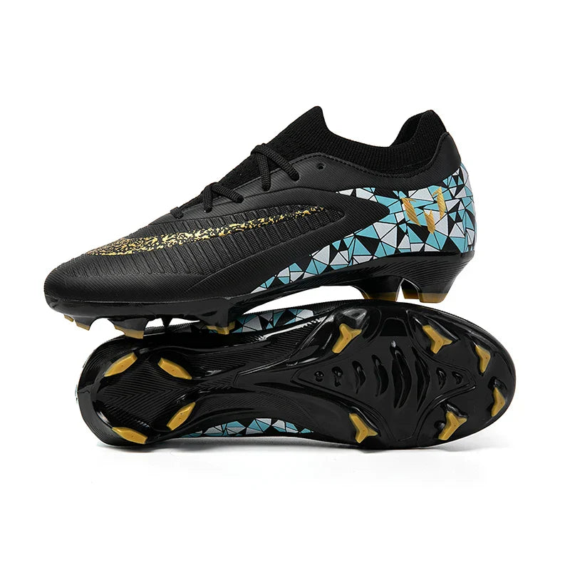 New Kid Match Boys Soccer Shoes Comfortable Outdoor Match Professional Football Boots Sneakers Non-Slip Sports Shoes Unisex