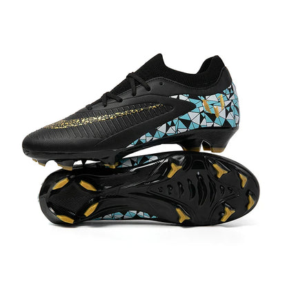New Kid Match Boys Soccer Shoes Comfortable Outdoor Match Professional Football Boots Sneakers Non-Slip Sports Shoes Unisex